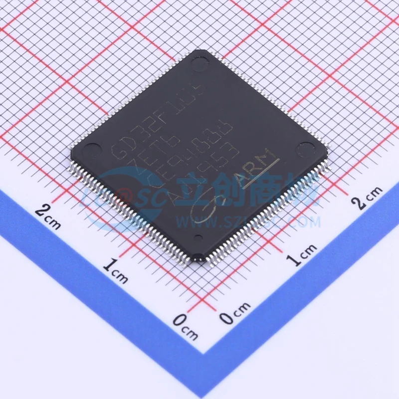 In Stock 100% Original New GD GD32 GD32F GD32F105 GD32F105ZET6  LQFP-144 Microcontroller (MCU/MPU/SOC) CPU