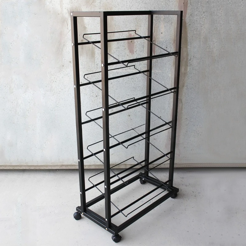 Bookshelf Magazine shelf Floor-to-ceiling information brochure Display stand Album Storage Newspaper Supermarket Supplies