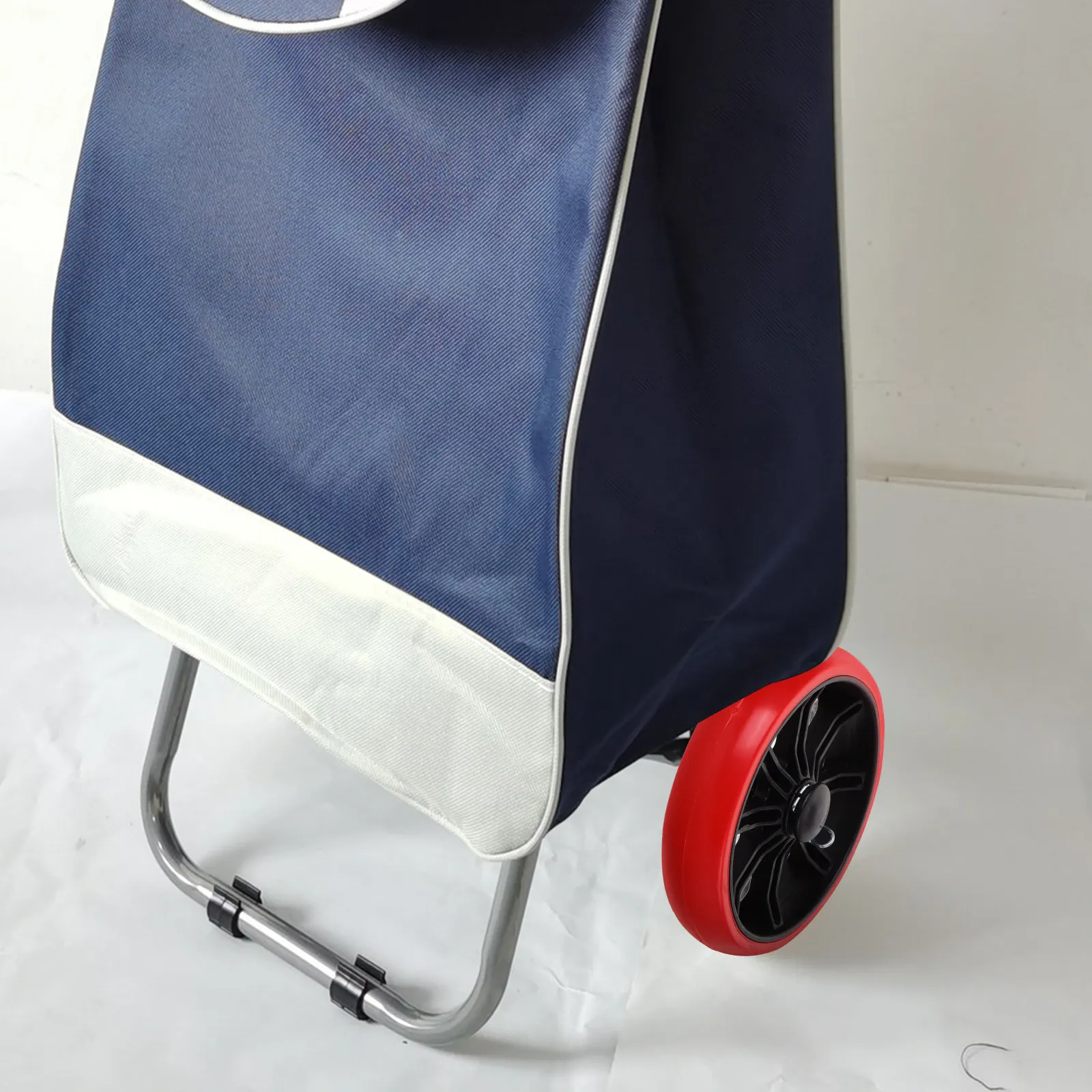 360 Degree Swivel Caster Wheels for Shopping Cart Laundry Trolley Wheel Replacement Heavy Duty Stainless Steel Cart Wheel