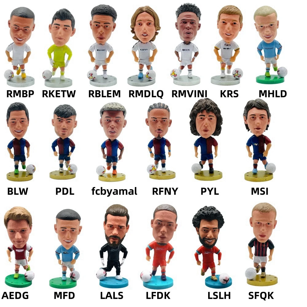 2026 Soccerwe Soccer Action Figurines Collectible Dolls for Fans