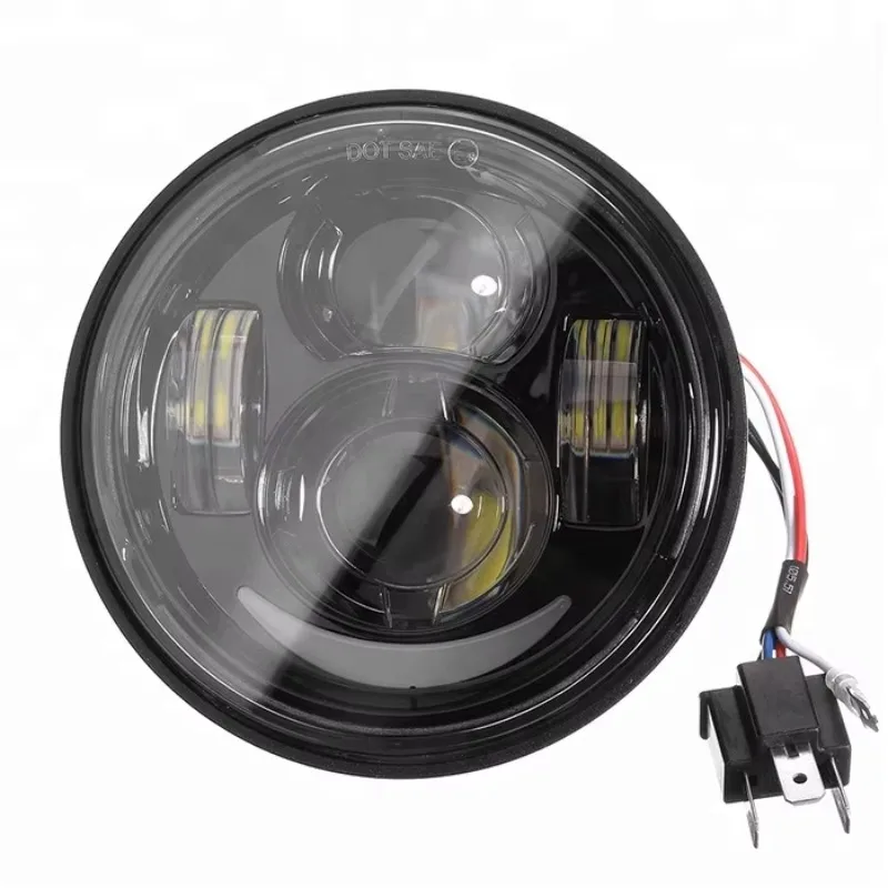 

STLF LED Projector 4.65 Inch Led Motorcycle Headlight Harley 4.65" Led Headlight