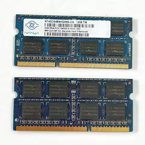 Nanya RAMS DDR3 4GB 1333MHz laptop memory ddr3 4GB 2RX8 PC3-10600S 204pin SODIMM notebook 1.5V