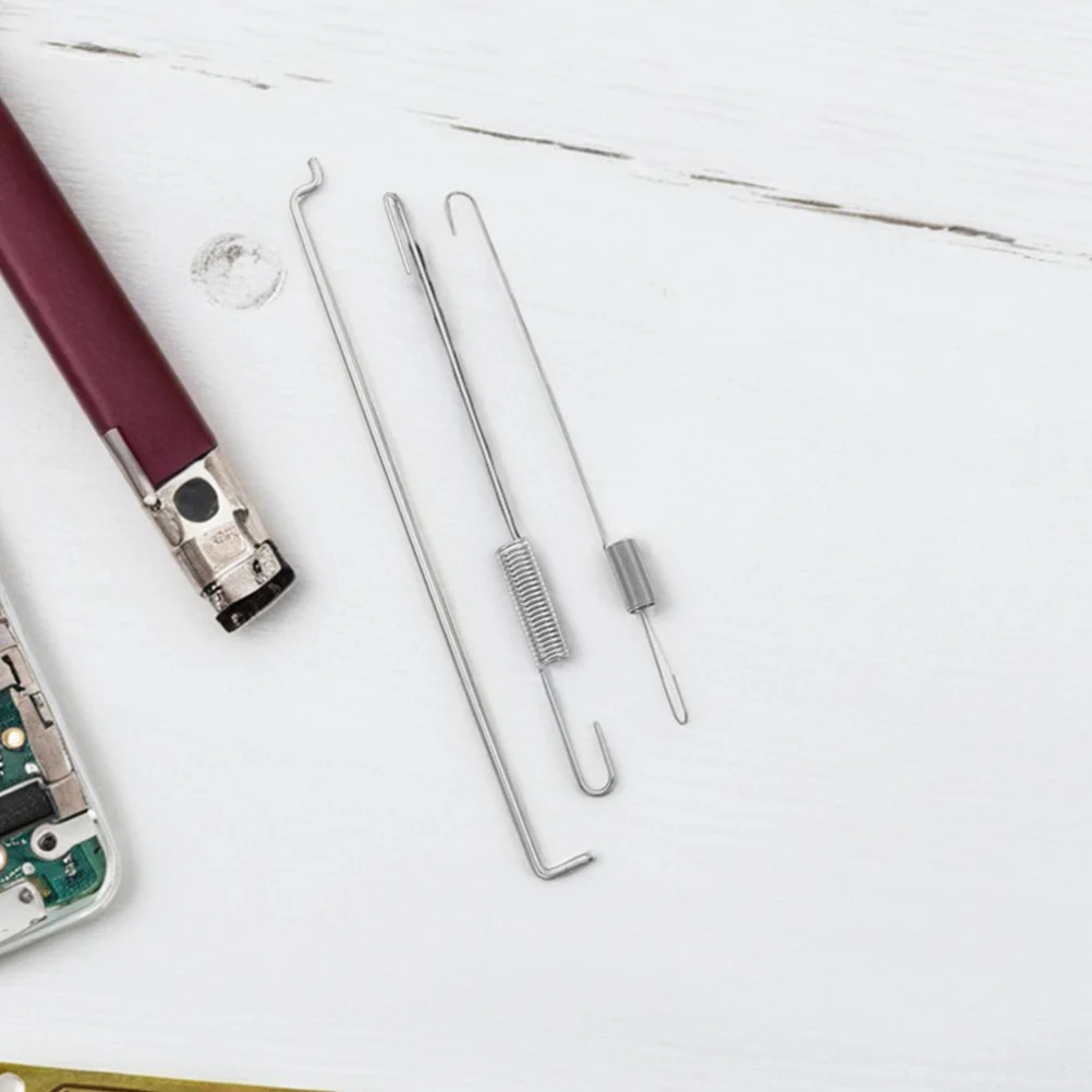 

2Sets Carburetor Throttle Return Spring Kit for Generator Stable Power Output Wear Resistant Smooth Performance