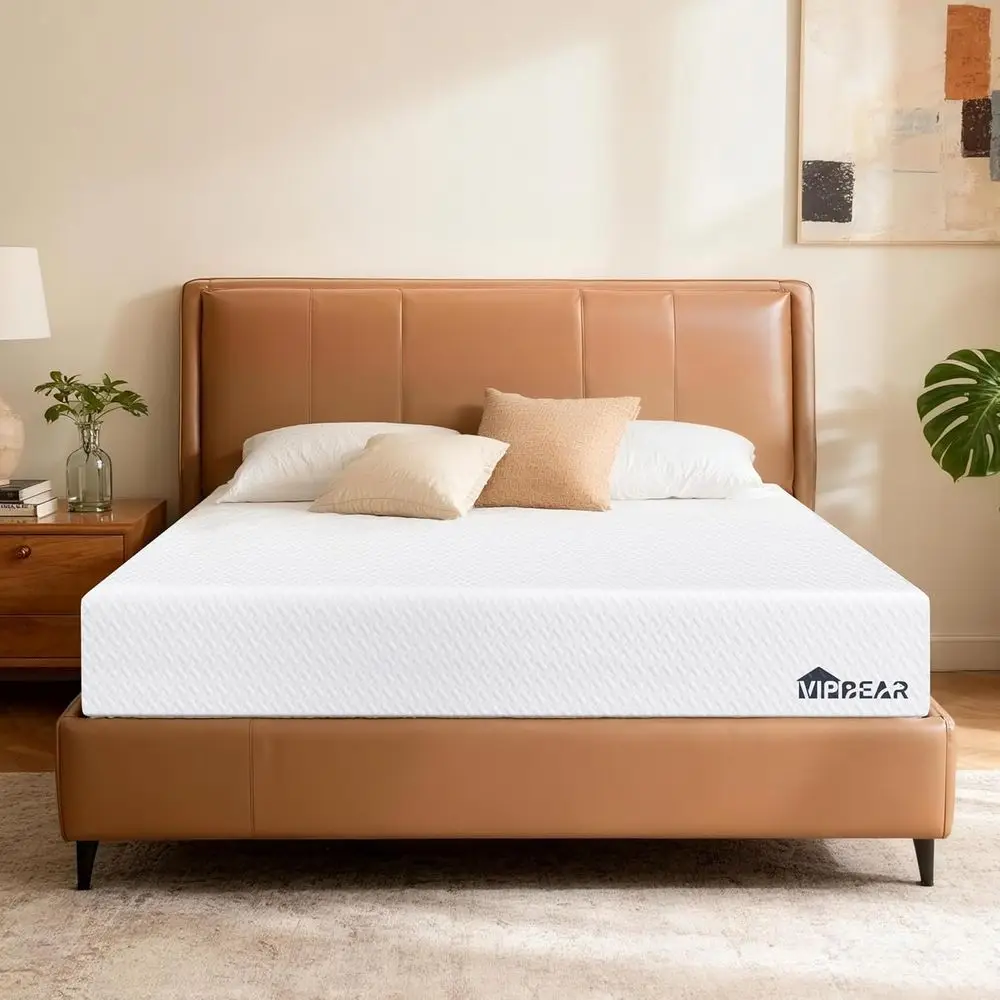 

8 Inch Gel Memory Foam Mattress - Medium Firm, Ideal for Kids, Dorms, RVs & Bunk Beds, Breathable for Cooler Sleep