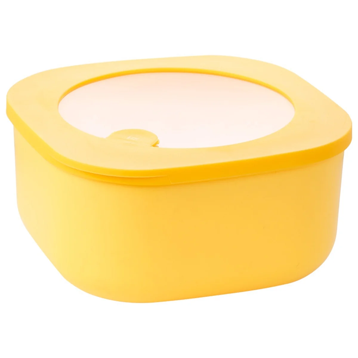 صندوق غداء قابل للتبريد في الميكروويف، صندوق حفظ طازج، صندوق غداء طعام مرئي، وعاء مختوم، صندوق غداء B SQ