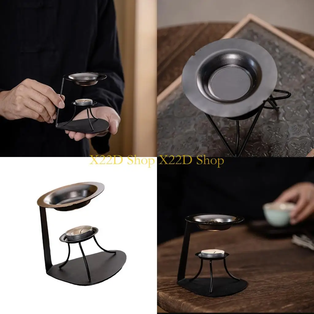 X22D Wax Melt Burners Essential Oil Burners,Metal Oil Burners Tealight Wax Warmer