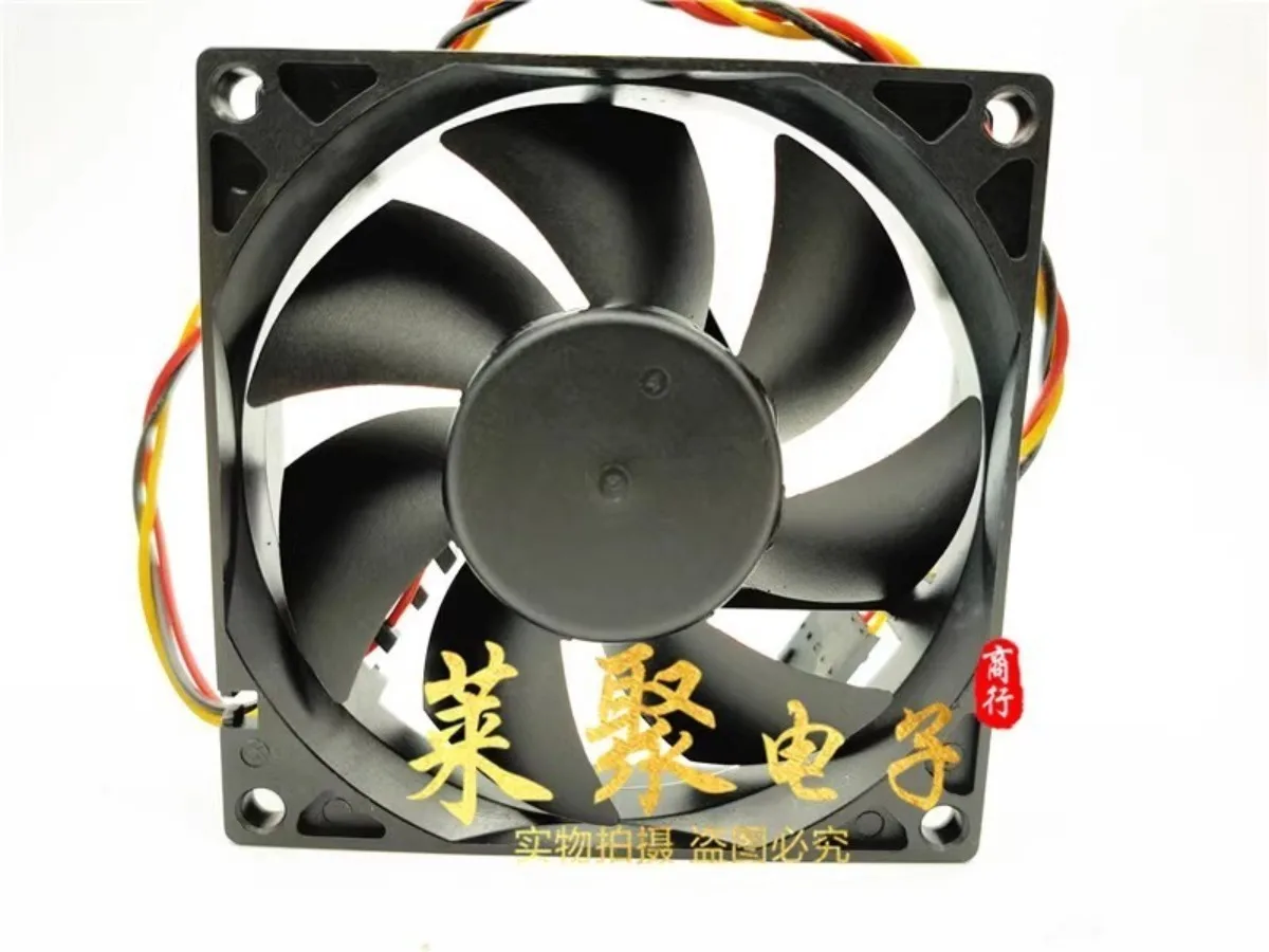 For SUPERRED CHB8012DS-R5 8020 DC12V 0.30A 8CM 3-Pin High Airflow Cooling Fan