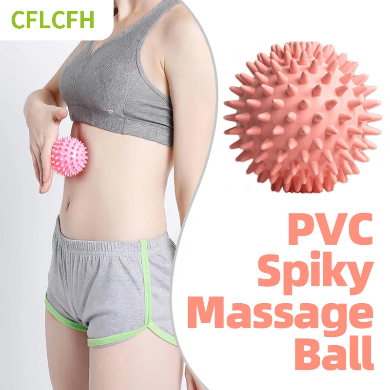 Massage Ball Fascia Ball Body Muscle Meridian Deep Tissue Trigger Point Relaxation Massage Pain Relief Hedgehog Rolling Massager