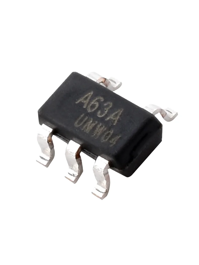 50 Stück Original UMW LM321MF Niedrigenergie-Operationsverstärker SOT-23-5 mit der Kennzeichnung A63A – Detail 5