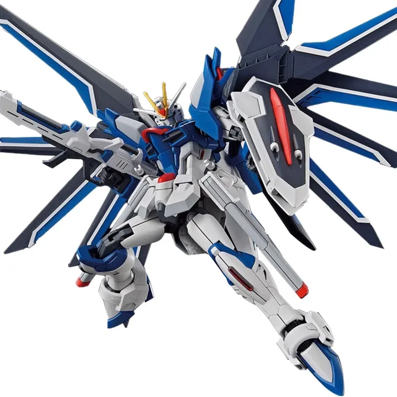 BANDAI Anime HG 1/144 RISING FREEDOM GUNDAM New Mobile Report Gundam Assembly Plastic Model Kit Action Toys Figures Gift