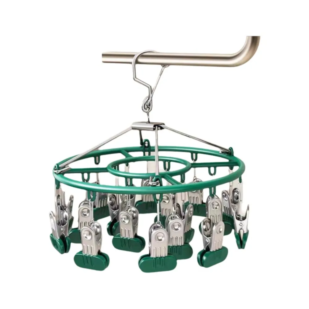 

8/18/24 Clips Sock Clip Drying Rack Large-Mouth Clips Rust-Resistant Underwear Socks Holder Windproof Stable Laundry Clip