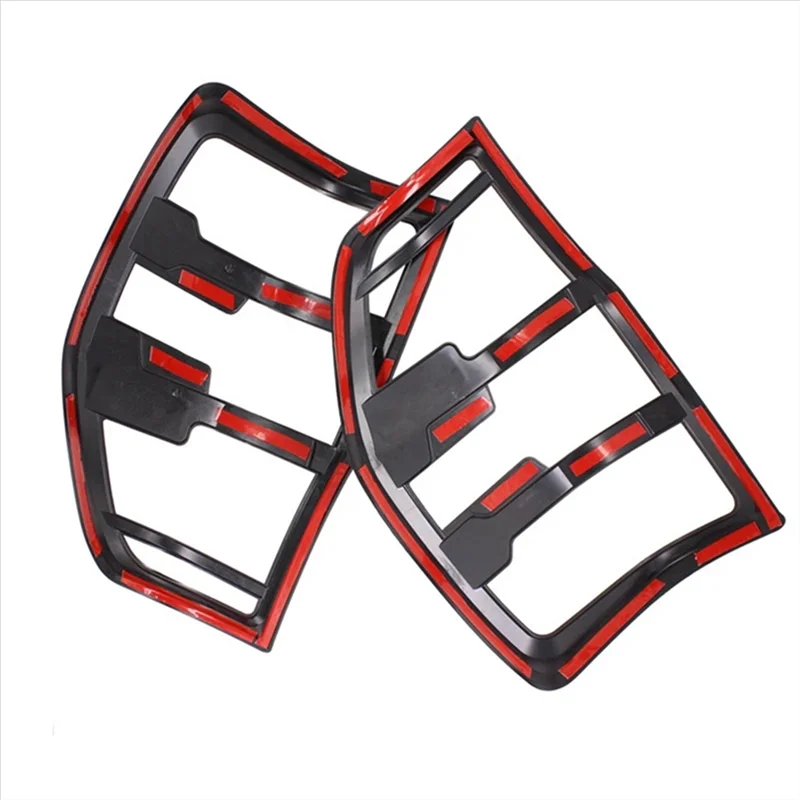 

Rear Lamp Hoods Tail Light Trim Car Tail Light Cover For Ford Ranger T6 T7 T8 XLT XS XL Wildtrak PX PX2 PX3 2012-2021