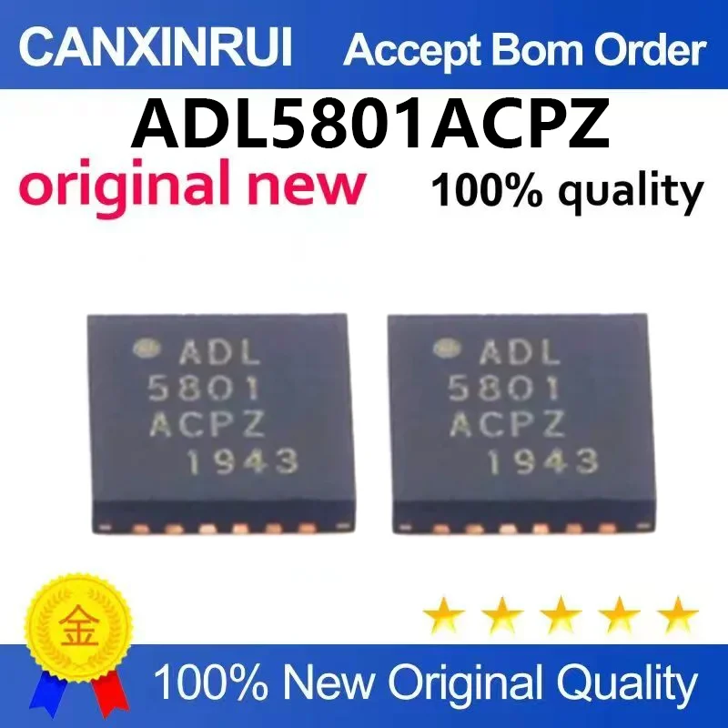 （5pcs-10pcs）Original genuine ADL5801ACPZ ADL5801ACPZ-R7 packaged QFN24 RF mixer IC chip