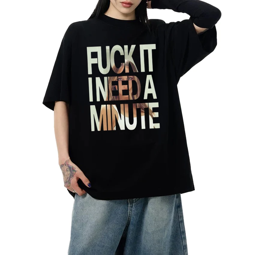 

Summer Tate McRae Miss Possessive Tour 2025 short sleeve T-shirts Men Women Fashion Oversized T shirt Unisex 100% Cotton Tops