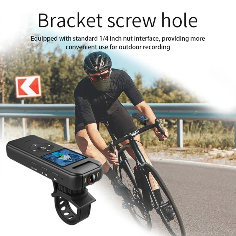 HD 4K 小型 DV カメラナイトビジョン WIFI アウトドアスポーツ自転車ドライブレコーダーバッククリップ付き法執行レコーダー