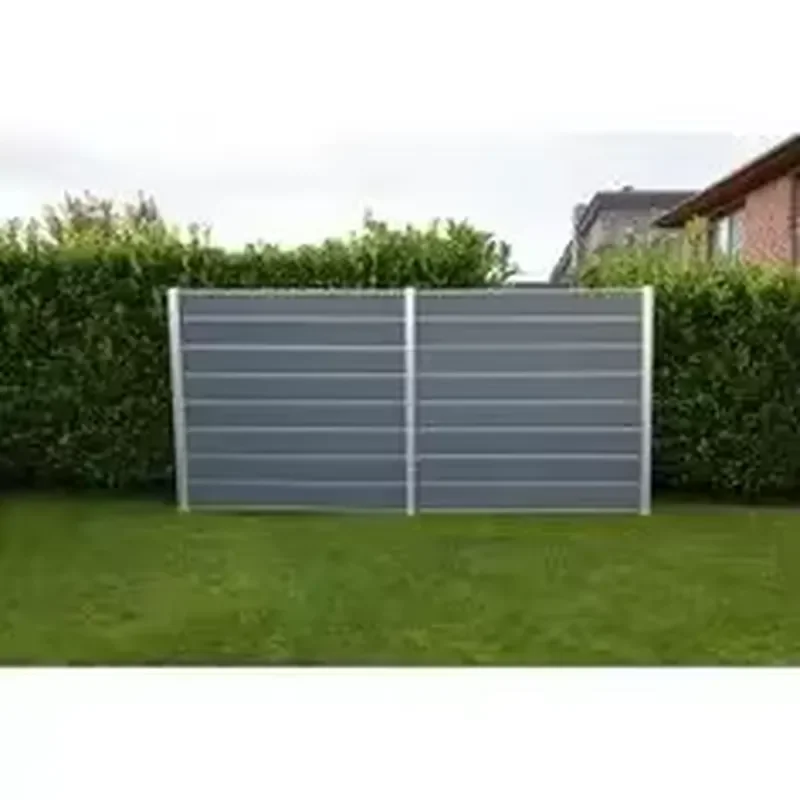 Aluminum Uv Resistant and Easy to Assemble 6X6 Pvc Panel Farm Fence Garden Brand Fencing Trellis New Privacy White Vinyl