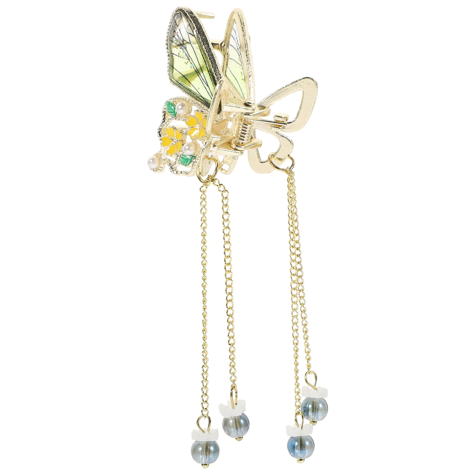 

Butterfly Clips Crystal Claw Barrettes Non Slip Grip Jaw Clips Women Girls Hair Accessories Small Claw Clamp Alloy Hair