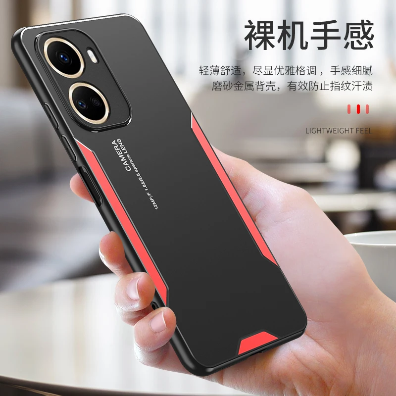 Nova 10 SE Nova10se Case Luxury Laser Carving Metal Aluminium Alloy Back Cover For Huawei Nova 10 SE NOVA10 PRO Phone Cases