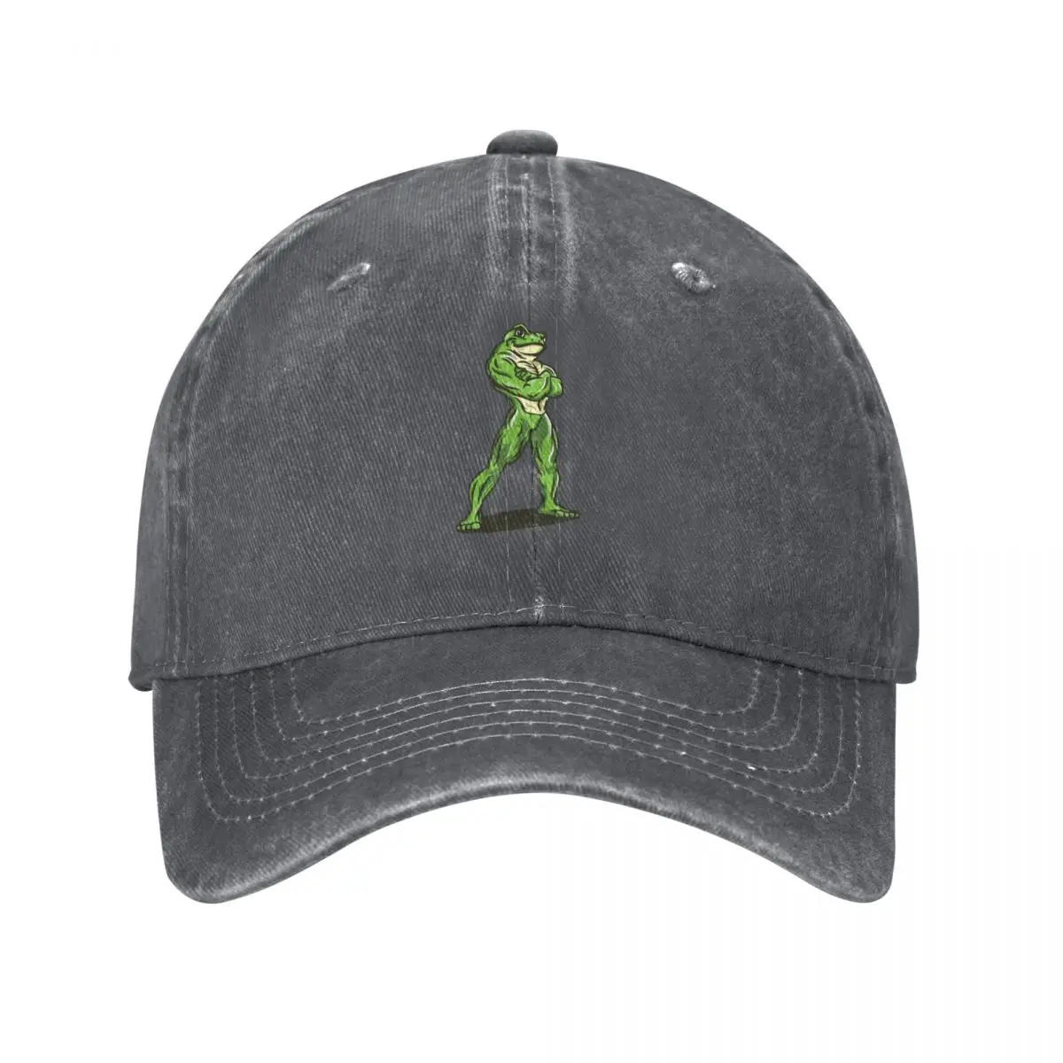 

Muscle Frog is Getting those Gains Baseball Cap custom Hat Sun Hat For Children Golf Wear Women's Golf Clothing Men's