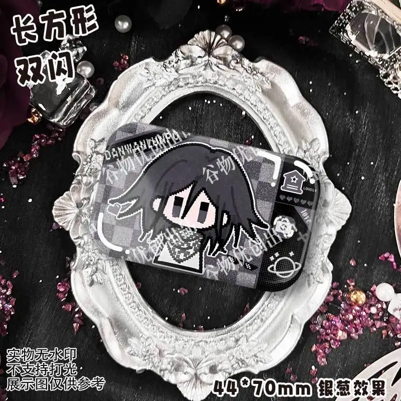 أنيمي دانغانرونا Ōma كوكيشي كومايدا ناجيتو شارة سترة جينز التلبيب دبوس جمع بروش حلية هدية الهالوين