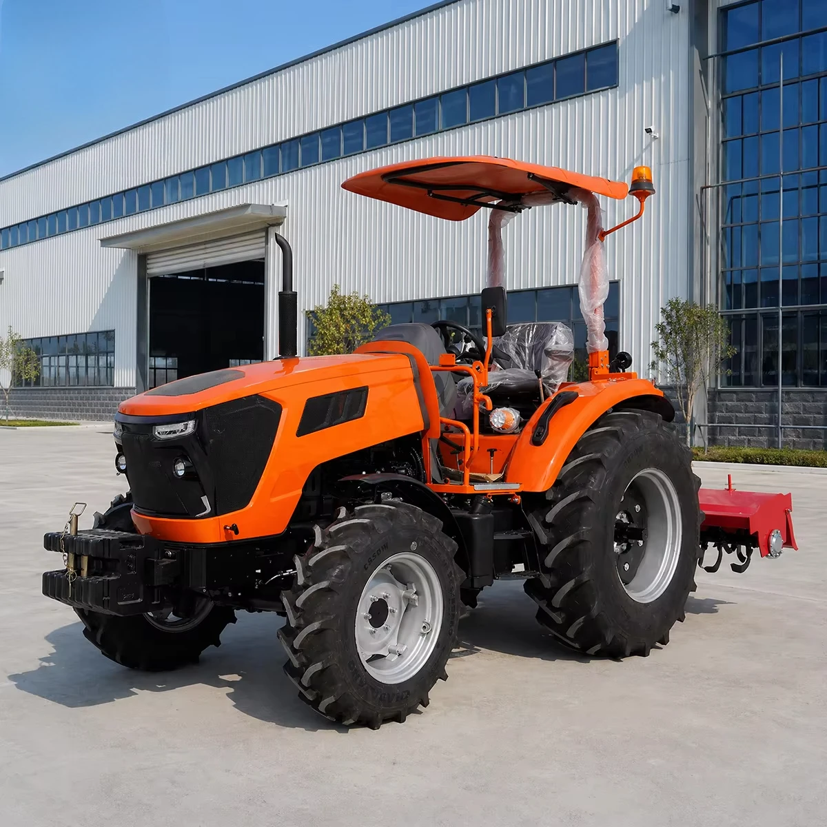 Farm Tractor 100 Horsepower Tractors with Front End Loader Chinese 4X4 Wheel Agriculture Tractor Farm Garden