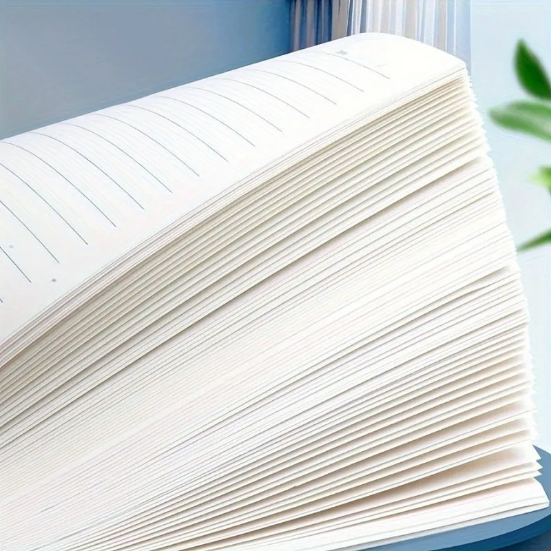 Refillable Spiral Notebook - Top-Flip Binding, Detachable Pages, A5 Lined Journal for Students