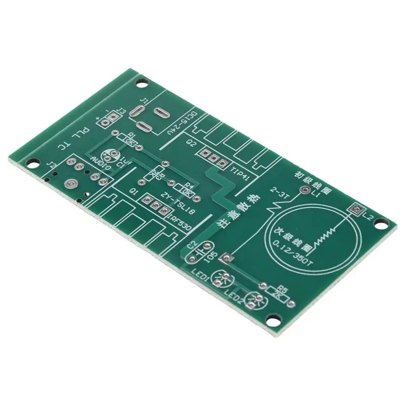 Leading-1Set Mini For Tesla Coil Kit 15W Mini Music Tesla Coil Plasma Speaker Tesla Wireless Transmission DC 15-24V DIY Kits
