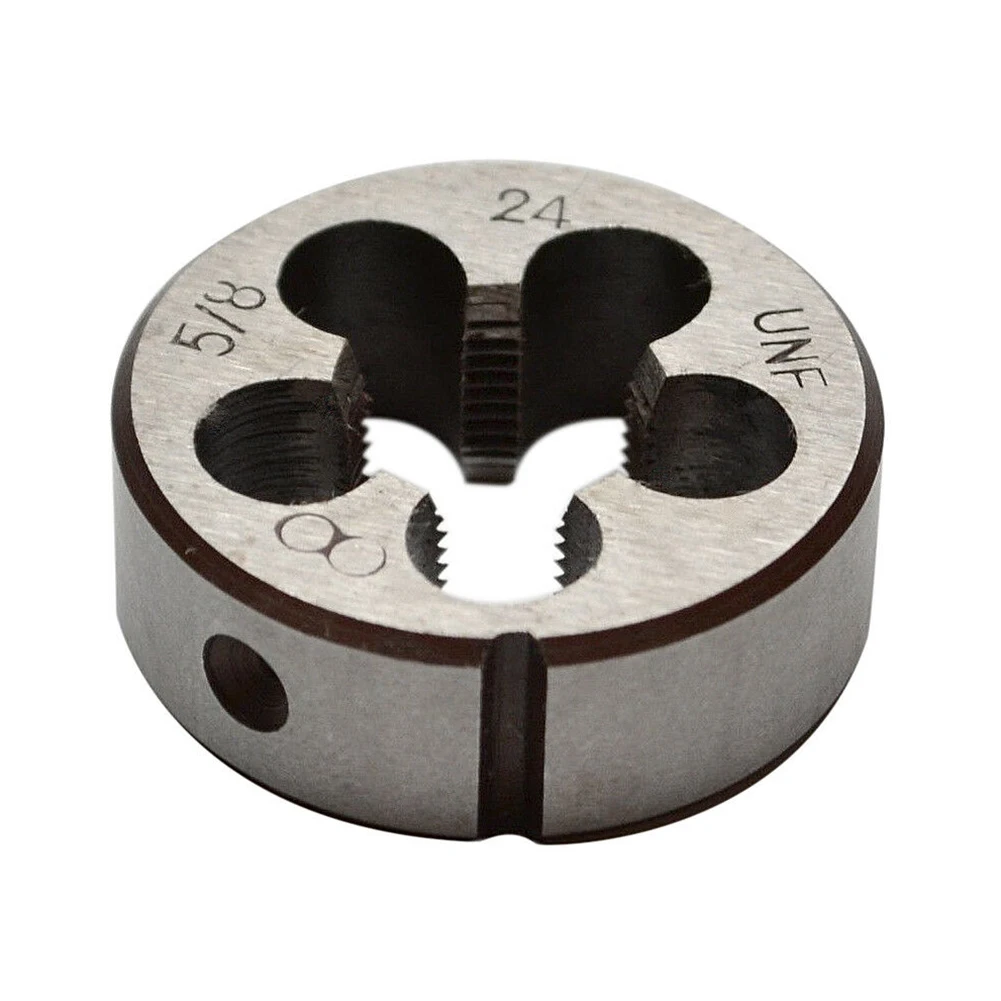 أدوات 5/8 بوصة - 24 DIE UNEF Die Gunsmithing Round 1.5 بوصة (38 مم) 5/8-24 UNEF جودة عالية كمامة خيوط موثوقة #2