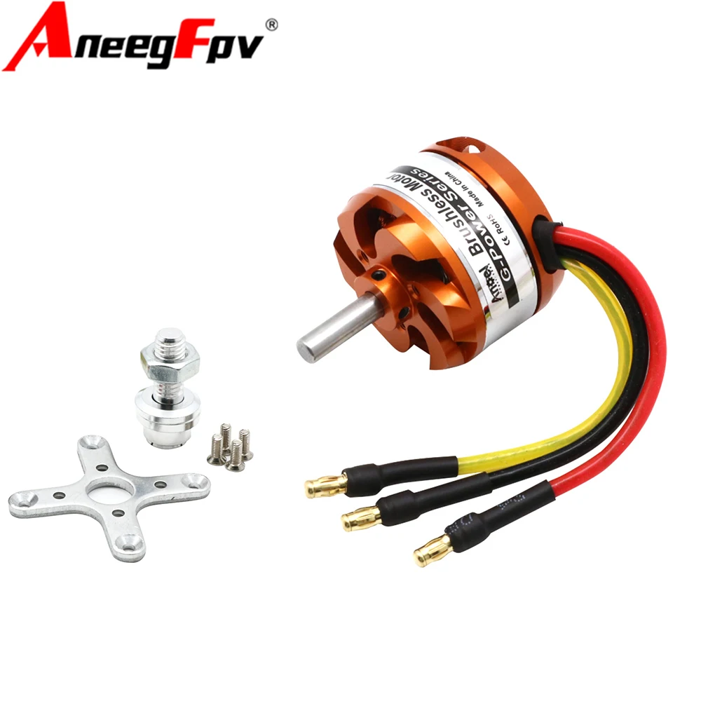 D3530 1700KV 1400KV 1100KV محرك خارجي بدون فرش لطائرة هليكوبتر صغيرة متعددة المراوح طائرة مزودة بجهاز للتحكم عن بُعد
