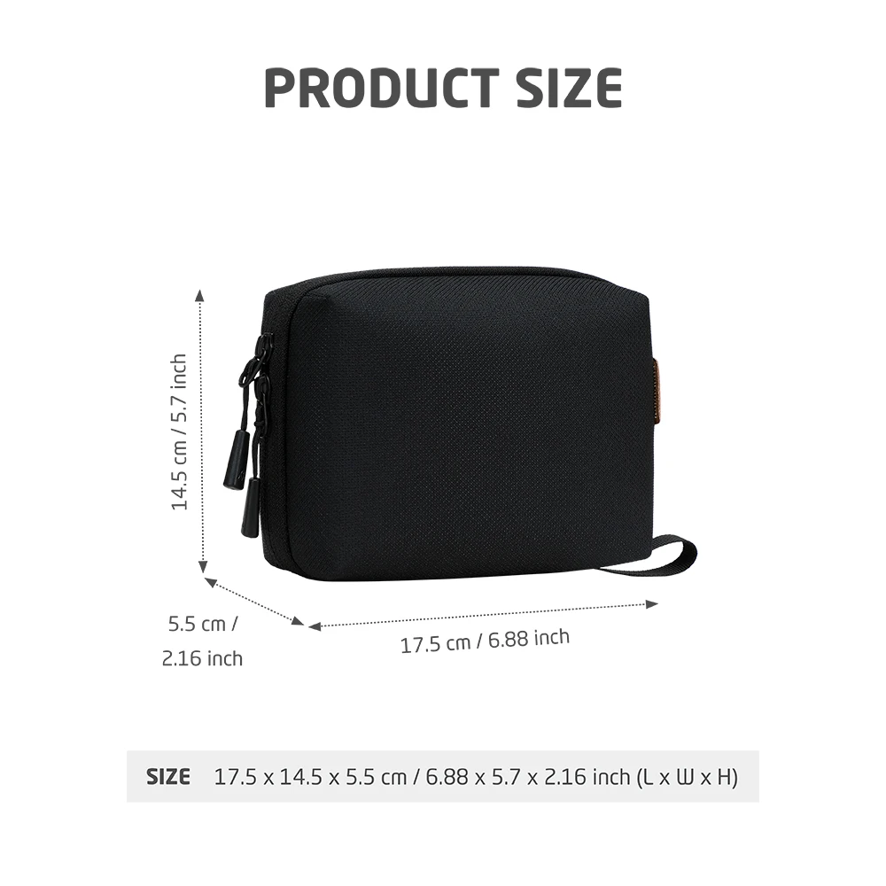 전자 주최자 코드 파우치, 여행용 전자 주최자 액세서리 키트 파워 뱅크용 가방, 케이블, 마우스 여행용 보관 가방