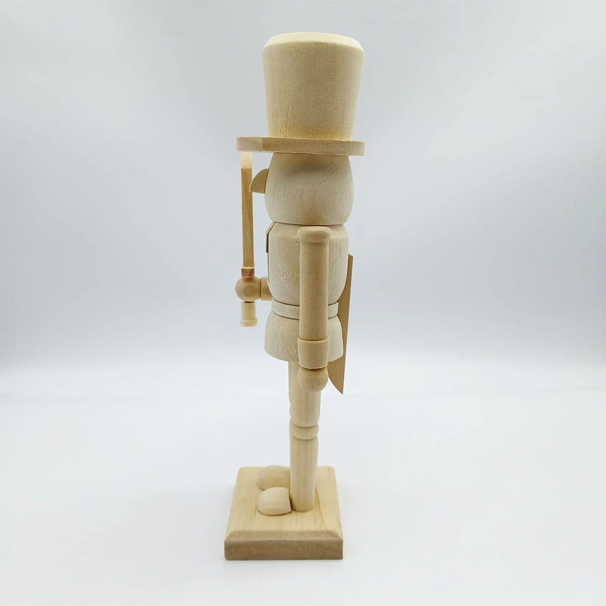 كسارة البندق الخشبية غير المطلية، أرقام كسارة البندق الخاصة بك، كسارة البندق الخشبية غير المكتملة مع مجموعة الطلاء للأطفال البالغين من جميع الأعمار