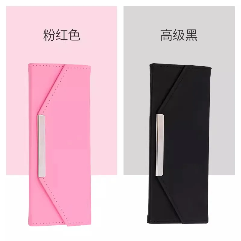 2-pack lege opbergtas voor wimperpincetten - draagbare reisopbergtas accessoires voor wimpersgereedschap