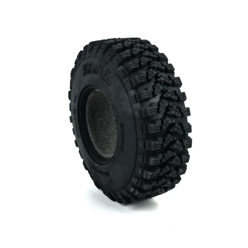 2PCS 1.9 "Gomma Voodoo KLR Ruota Pneumatici 105*35mm per 1:10 RC Crawler Axial SCX10 D90 TF2 MST Tamiya