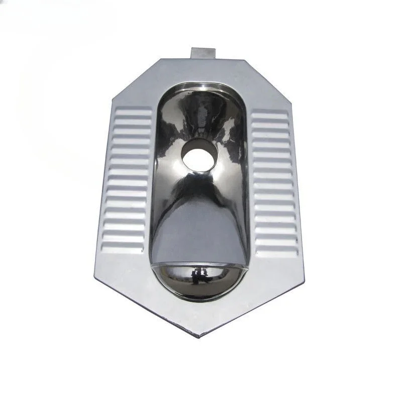 Stainless steel squatting toilet, squatting toilet, flushing 304 material mobile toilet prison around