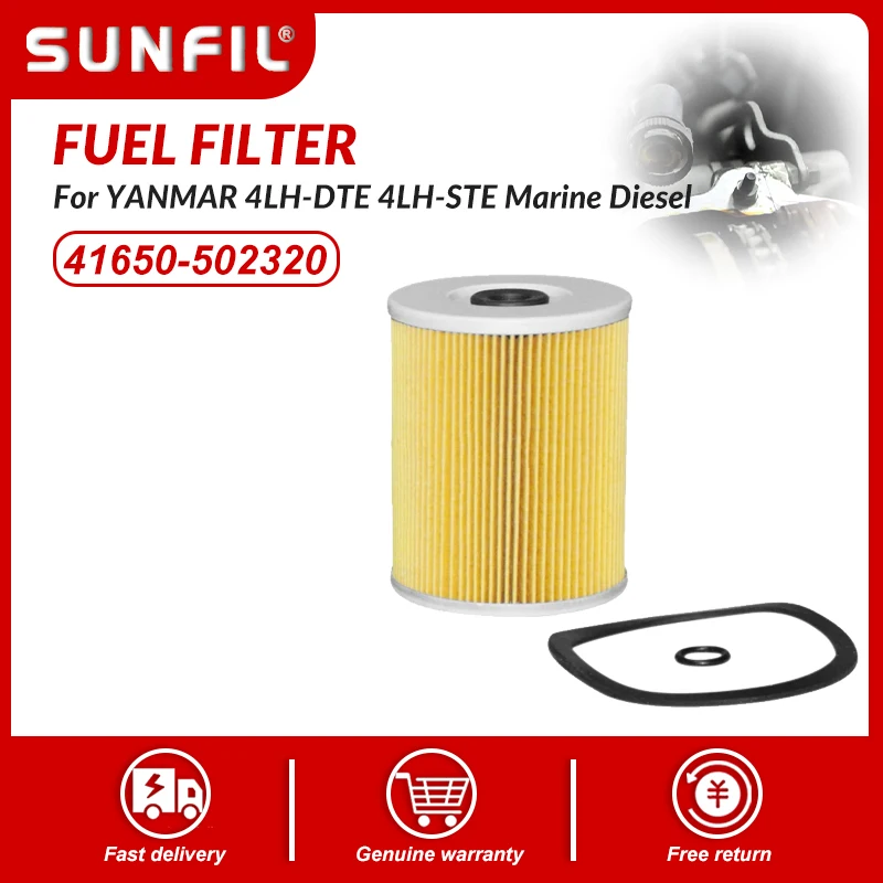 

Топливный фильтр 41650-502320 41650-550800 для морского дизеля YANMAR 4LH-DTE 4LH-STE