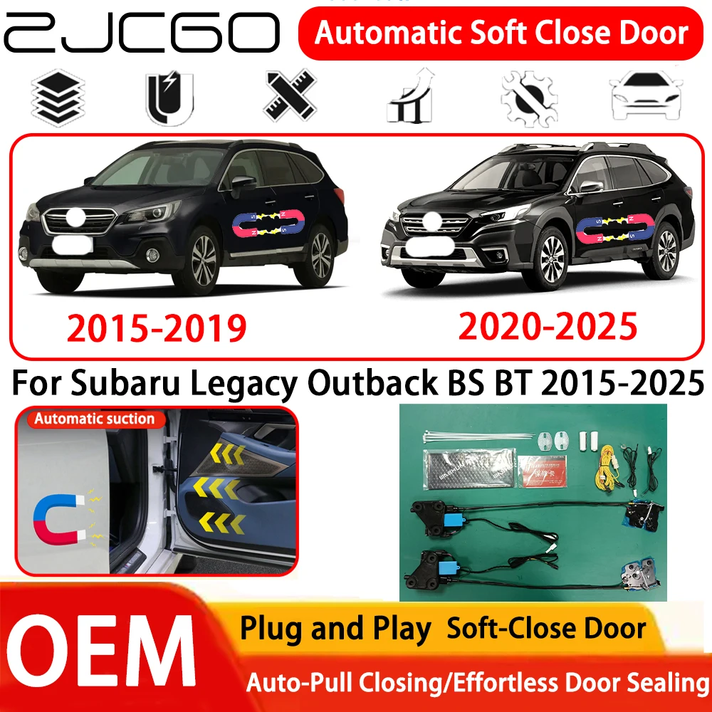 

Система автоматического мягкого закрывания дверей (Soft Close) для Subaru Legacy Outback BS BT 2015-2025, OEM, Plug and Play