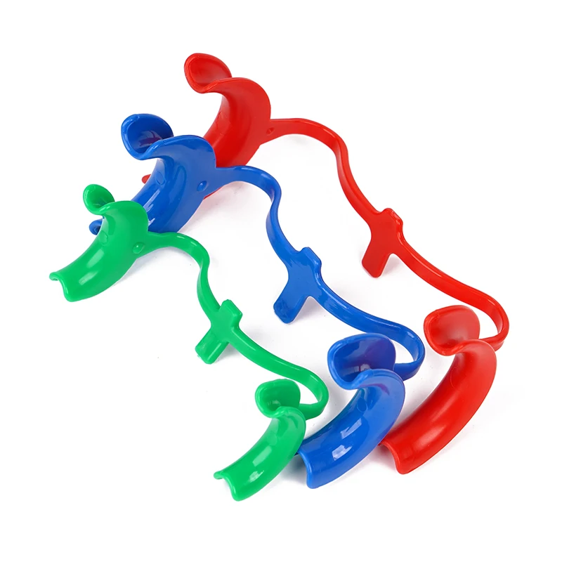 Lot de 3 rétracteurs buccaux dentaires en forme de M (Type M S/M/L) – Outils intra-oraux pour la dentisterie