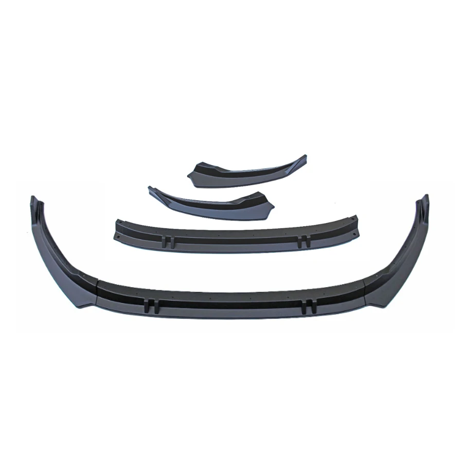 Front Bumper Spoiler Lip Lower Body Kit Diffuser Splitter Tuning Guard For Audi S3 / A3 S-Line 8Y 2021 2022 2023 ABS Glossy