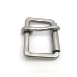 47mm Stainless Steel Roller Buckle single claw Pin Belt Buckle Corrosion Resistant 304 Steel for Leather Craft Bag Strap Webbing