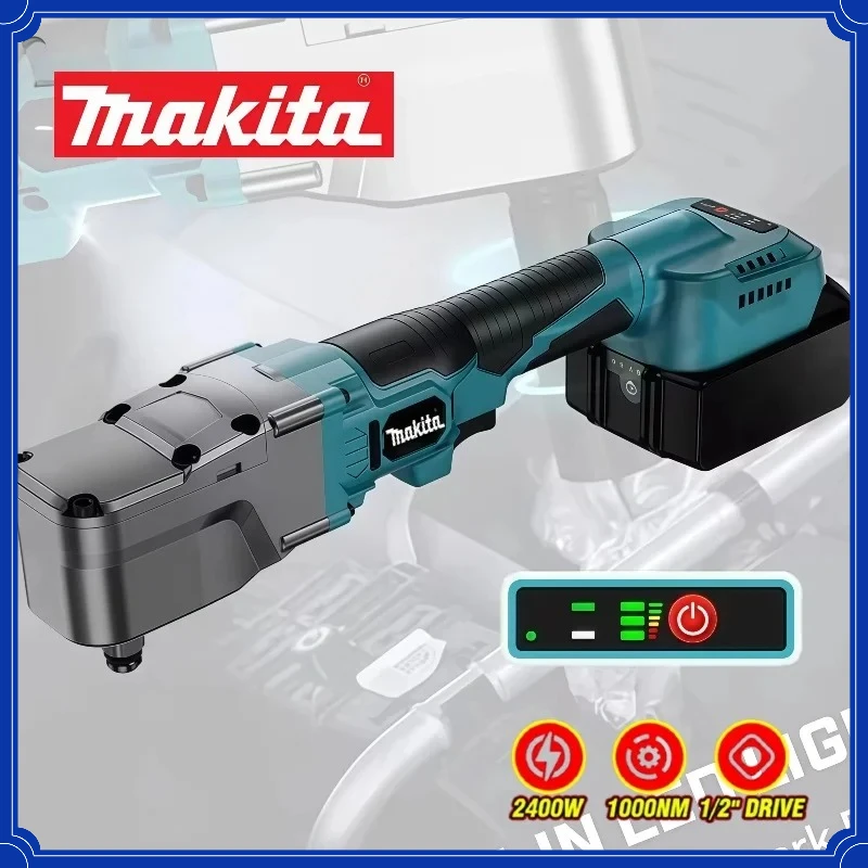 

Электрический гайковерт Makita, беспроводной гайковерт с бесщеточным двигателем, ручной гайковерт, электроинструмент для аккумулятора Makita 18В.