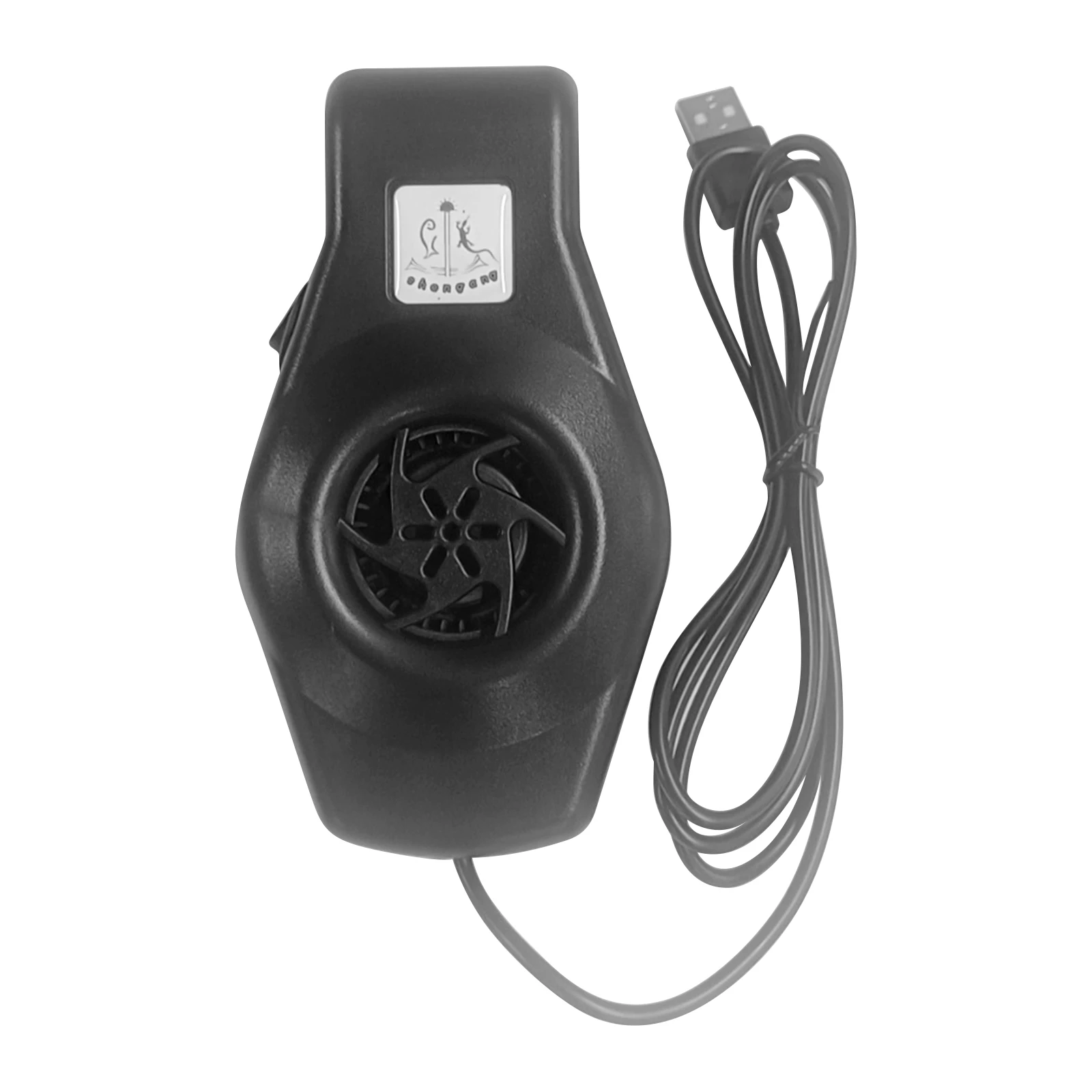 Mini Aquarium Chiller with USB Cable Small Fish Tank Fan Quiet Aquarium Cooler Suitable for Freshwater Saltwater Tanks