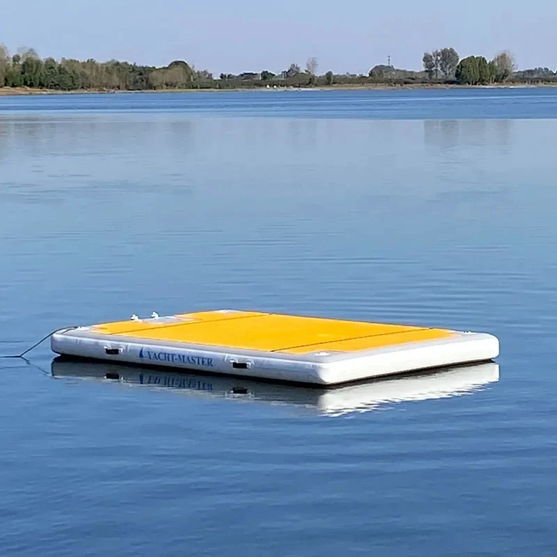 Inflatable Fish Mat Pontoon Boat For Water Play Equipment