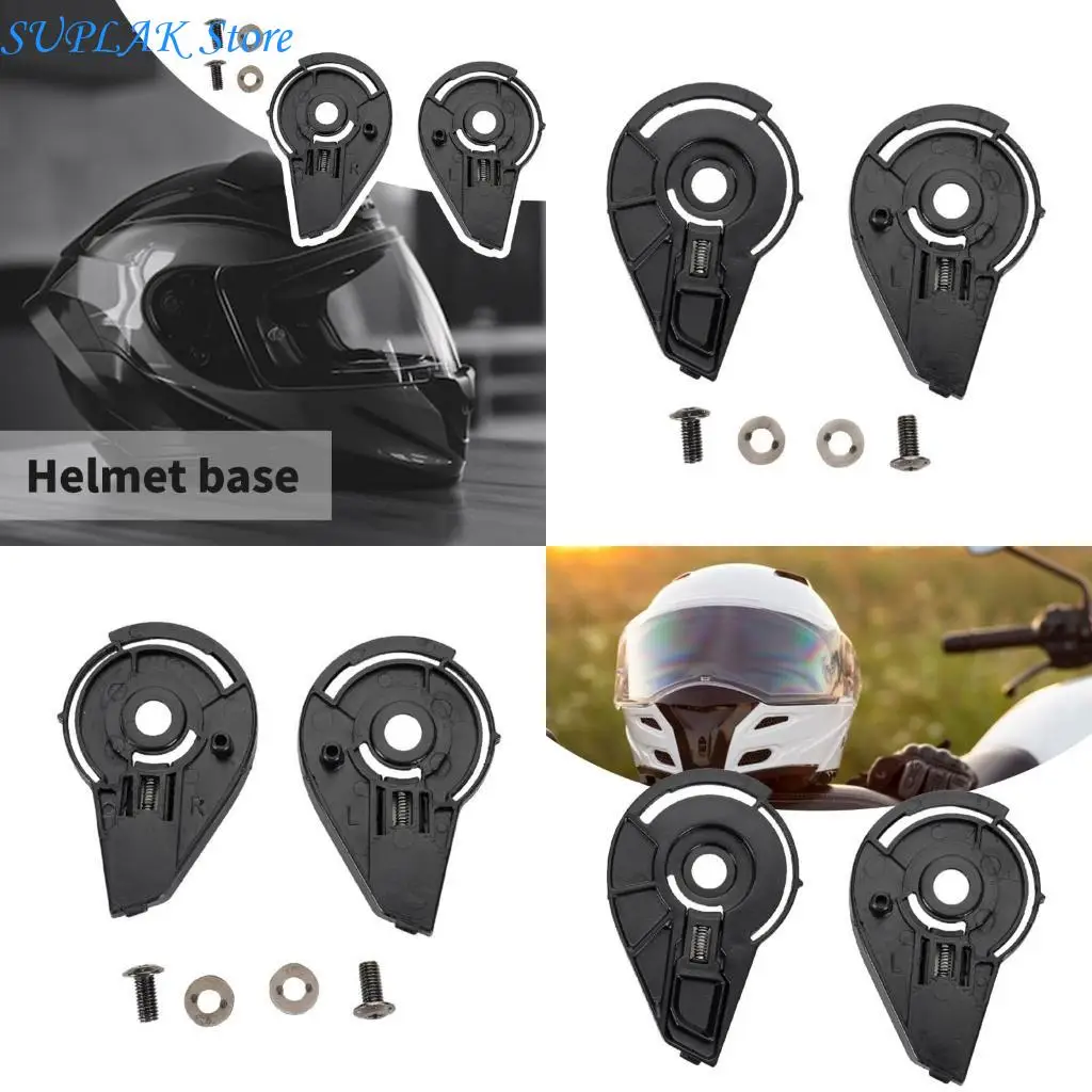 

Motorcycle Helmets Visors Gear Base Plate for SOMAN 965 PA901 Replacement Face Shield Visors Base Helmets Accessories 203D