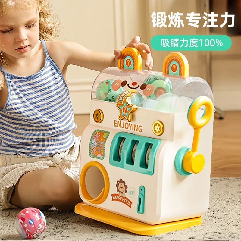 Egg machine girl toy lottery large mini clip doll machine birthday gift