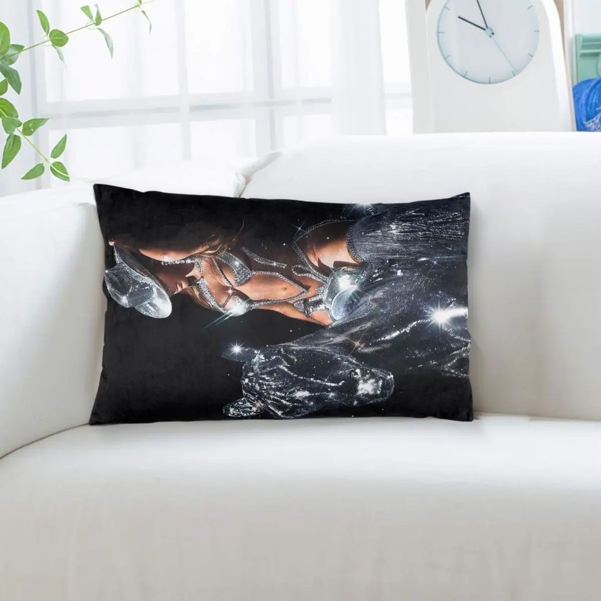 Singer Beyonce Renaissance Tour Rectangle Pillowcase Cushion Cover Decor Bedroom Bed Home Comfort Throw Pillow