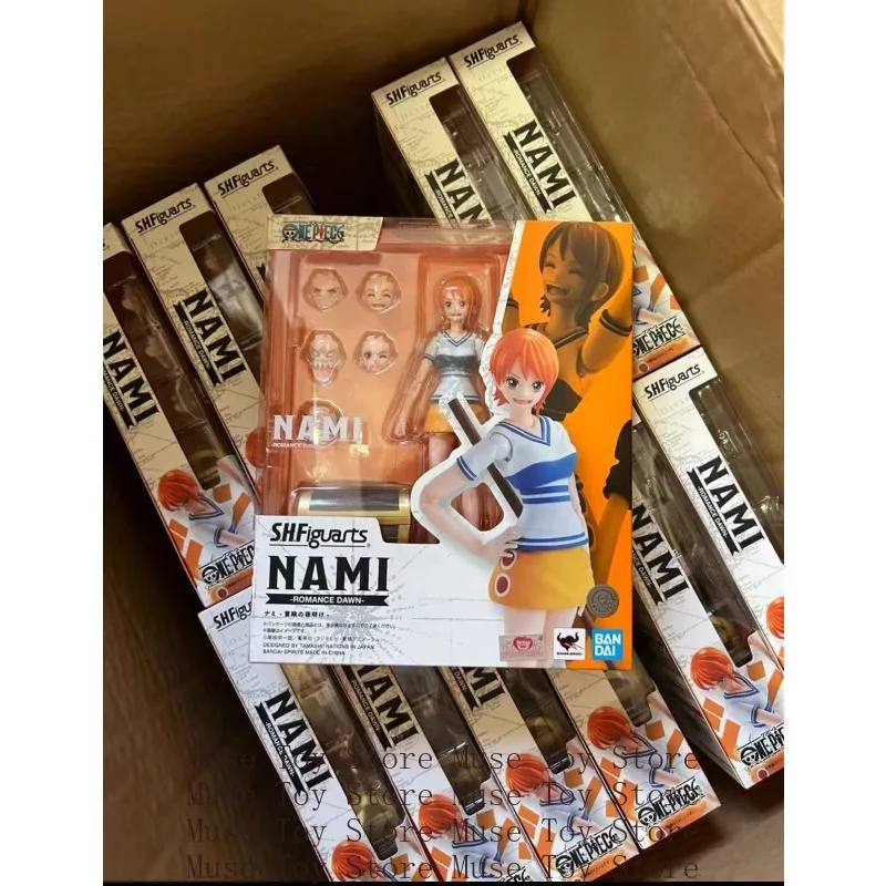 بانداي الأصلي S.H.Figuarts قطعة واحدة رورونوا زورو رومانس فجر اسم لوفي أنيمي عمل نموذج لجسم لعبة هدية في الأوراق المالية #2
