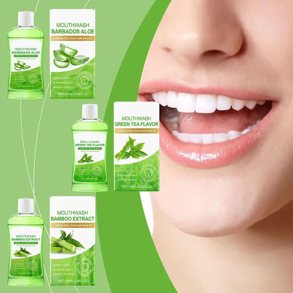 Fresh Breath Mouthwash Alcohol Free Tooth Decay Prevent Mouthwash Breath Oral Anti-inflammatory Tongue & Cleaning Fresh B6V5