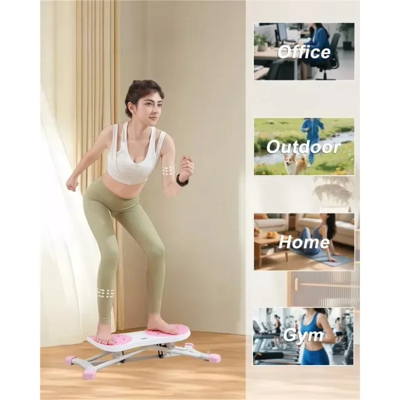 

Silent Anti Slip Waist Twisting Fitness Machine Composite Material Waist Leg Shaping Household Indoor Sports Equipment