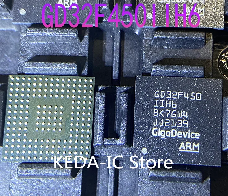 

1-50 шт./лот GD32F450IIH6 GD32F450 BGA176 новый оригинал