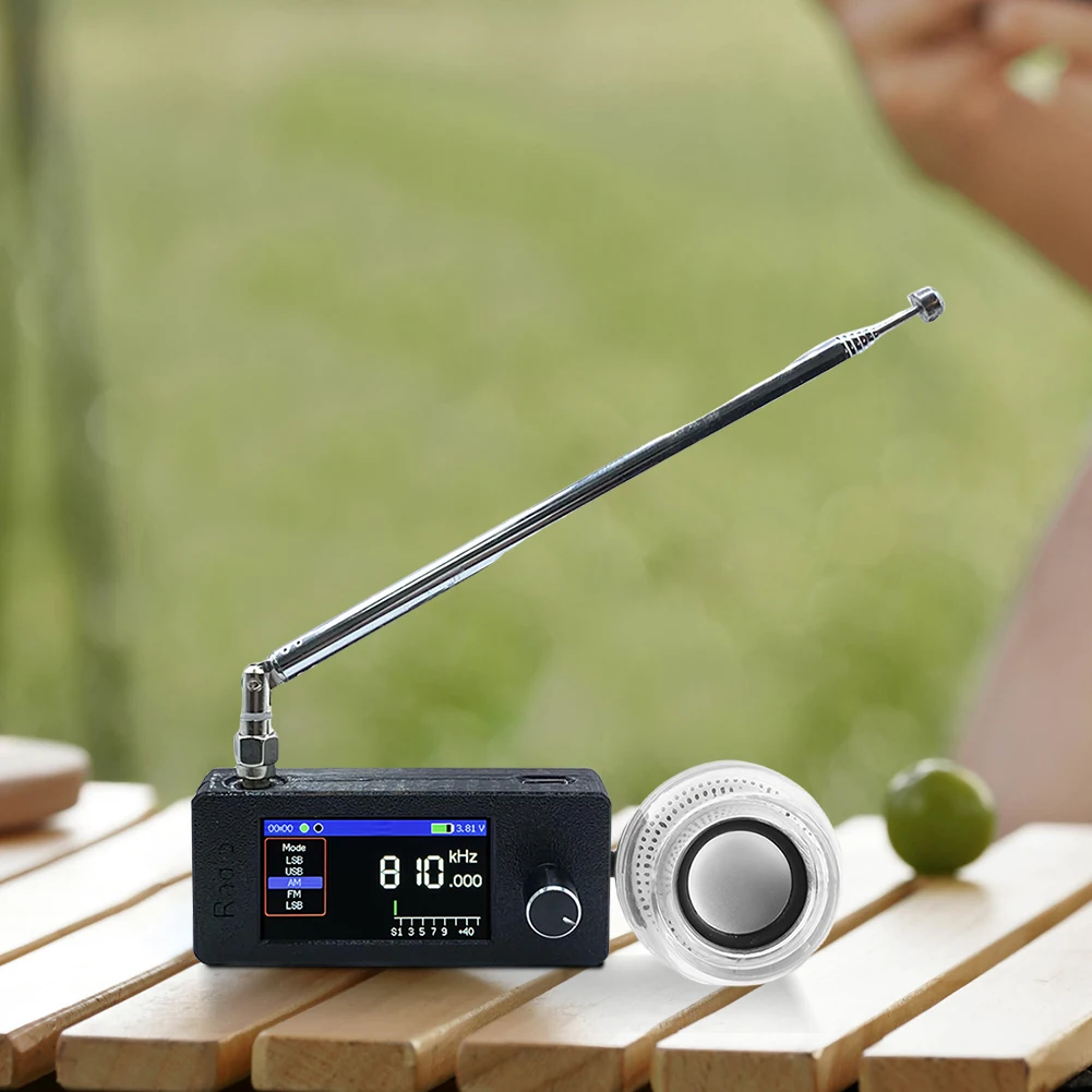 SI4732 Карманное радио 0,5-108 МГц LSB USB AM FM Вседиапазонный радиоприемник с внешним динамиком HF SW MW VHF Радио для дома и улицы